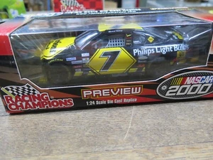 2000 Michael Waltrip #7 Nations Rent Monte Carlo 1:24 - RACING CHAMPIONS - Vintage - Bild 1 von 5