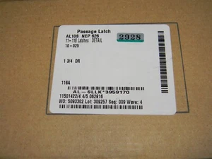 Schlage AL10S-NEP-626 Grade 2, Cylindrical Lock, Passage Function, Keyless - Picture 1 of 3