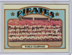 1972 Topps Pittsburgh Pirates Roberto Clemente Team #1 ⭐️💥🎯 EX - Picture 1 of 2