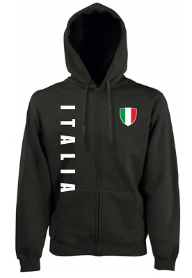 Italien ZipHoody Kapuzenpullover   Fahne Wappen SC SP/A - Bild 1 von 2