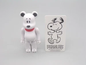 Bearbrick: Series 36 - Peanuts Snoopy figure + card (Animal 100%) - Picture 1 of 1
