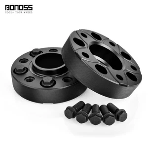 30mm+40mm 5x120 CB72.5 Forged Wheel Spacers for BMW E65 E83 E53 | 14x1.5 Bolt - Picture 1 of 14