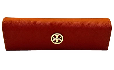 Estuche para gafas pequeño naranja Tory Burch Foto 1 de 4