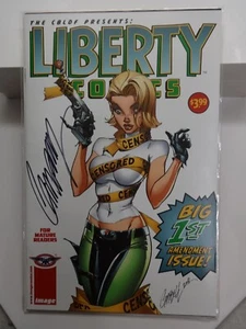 The CBLDF Presents: Liberty Comics 2008 Image Comics Signed Campbell & Aragones - Picture 1 of 11
