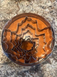 Fox Run 5 Piece Maple Leaf Cookie Cutters Silver Color Fall Leaves Baking #36092 - Picture 1 of 2