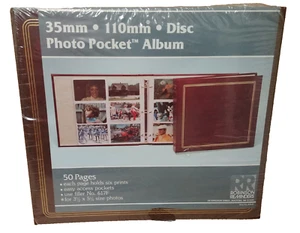 Álbum de fotos de bolsillo Robinson Reminders 50 páginas vintage con pequeños arañazos - Imagen 1 de 4