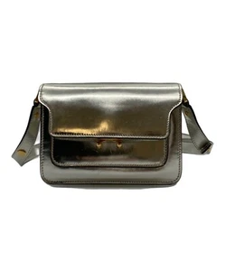 Bandolera/bolso de hombro Marni Mini color maletero metálico para mujer correa ajustable - Imagen 1 de 7