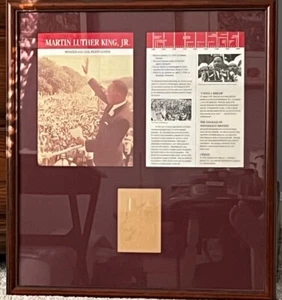 mlk autograph With COA - Picture 1 of 3