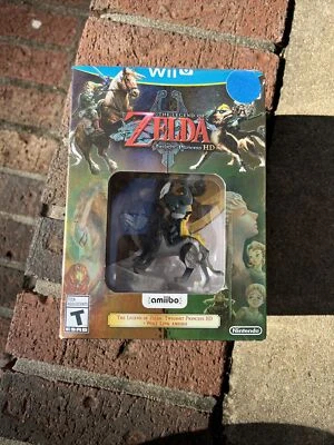 Legend of Zelda: Twilight Princess HD (Nintendo Wii U) with Amiibo New Wear Box - Image 1 of 4