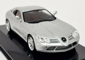 Altaya 1/43 - McLaren Mercedes Benz SLR 2003 Silver Supercar Model Car - Picture 1 of 5