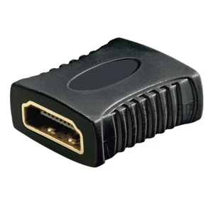 HDMI Adapter Standard-Buchse Typ A auf A Kabel Verbinder Kupplung vergoldet - Bild 1 von 2