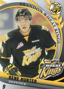 2012/13 Brandon Wheat Kings - RENE HUNTER