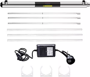 Geekpure Whole House UV Water Filter–with Extra 2 Filter+2 Quartz Sleeve-12 GPM - Picture 1 of 9