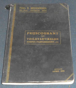 Firma B. Meindersma - Preislauf für Toilettenartikel, Seifen, Parfümerien und - Bild 1 von 3