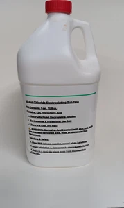 1 Gallon Nickel Electroplating Solution + Nickel Anode kit - For Electroplating - Picture 1 of 2