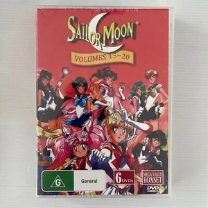 Sailor Moon Volumes 15 - 20 Dvd 6 Disc Box Set Set Region Free Brand New Sealed - Picture 1 of 2