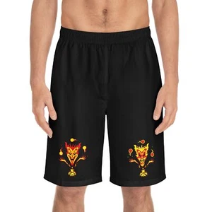 The Amazing Jeckel Brothers Men's Board Shorts ICP Insane Clown Posse Juggalo - Picture 1 of 13