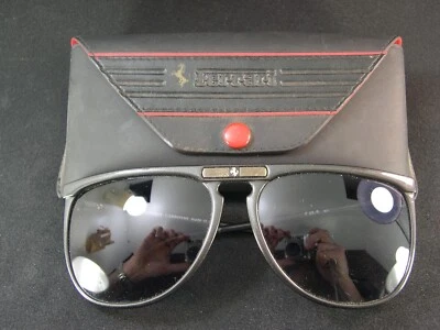 *  FERRRARI  " MODENA " UOMO  OCCHIALI  IN  CARBONIO ANNI 80  * * - Immagine 1 di 4