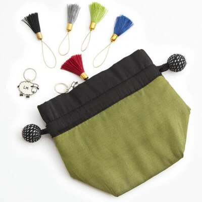 Lantern Moon Stitch Marker Pouches Various Colors - Image 1 of 4