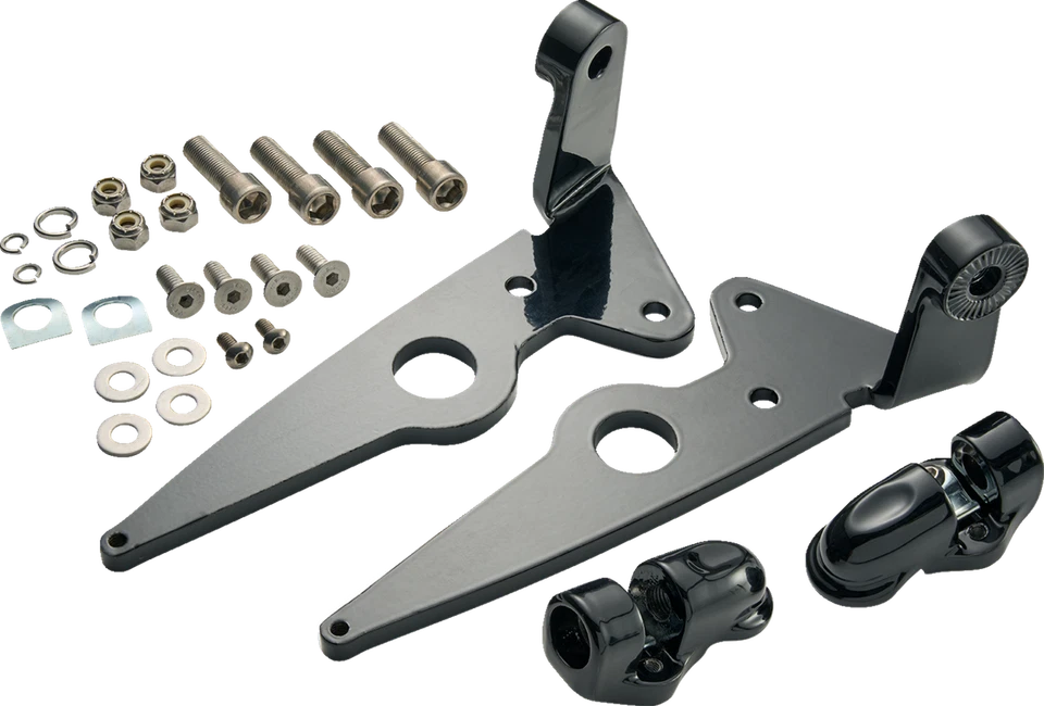 Ciro Highway Peg Mounts - Driver - Black - Indian 66201 - Image 1 of 1
