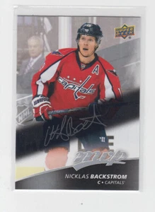 17/18 UD MVP Washington Capitals Nicklas Backstrom Silver Script card #60 - Picture 1 of 2