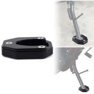 Black Kickstand Side Stand Enlarger Aftermarket Fit For Honda CB400 1987-2023 - Foto 1 di 16