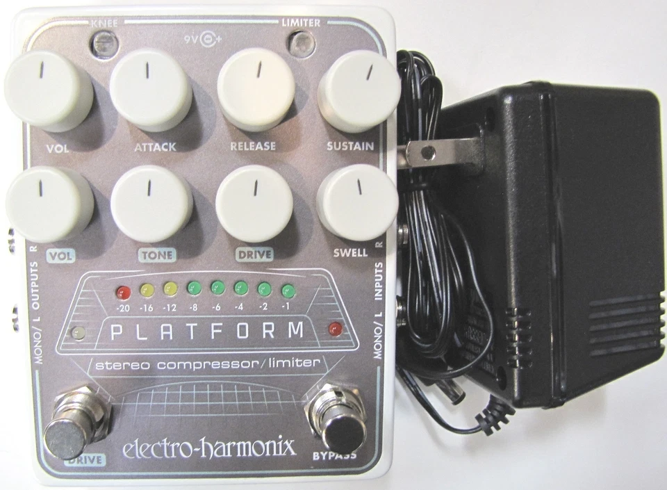 Used Electro-Harmonix EHX Platform Stereo Compressor/Limiter Guitar Effect Pedal - Image 1 of 1