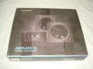 AC INFINITY LUFTPLATTE T8 DUAL KÜHLUNG 6" LÜFTERSYSTEM MIT THERMOSTATSTEUERUNG - Bild 1 von 3