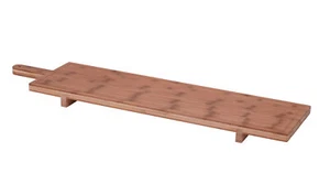 XXL Holz Servier Platte massiv - 100 x 26 cm - Käse Brett Wurst Tapas Tablett - Bild 1 von 3