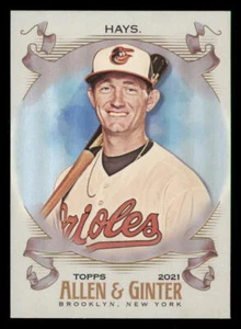 2021 Topps Allen and Ginter Silver #198 Austin Hays - Picture 1 of 2