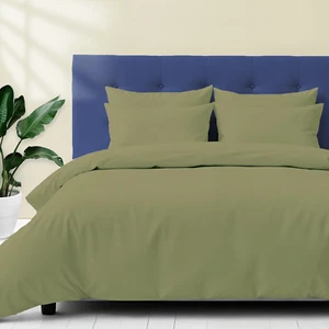 Egyptian Cotton Queen Size Duvet Cover Set - Luxury 600 Thread Count 100% Egypti - Picture 1 of 7