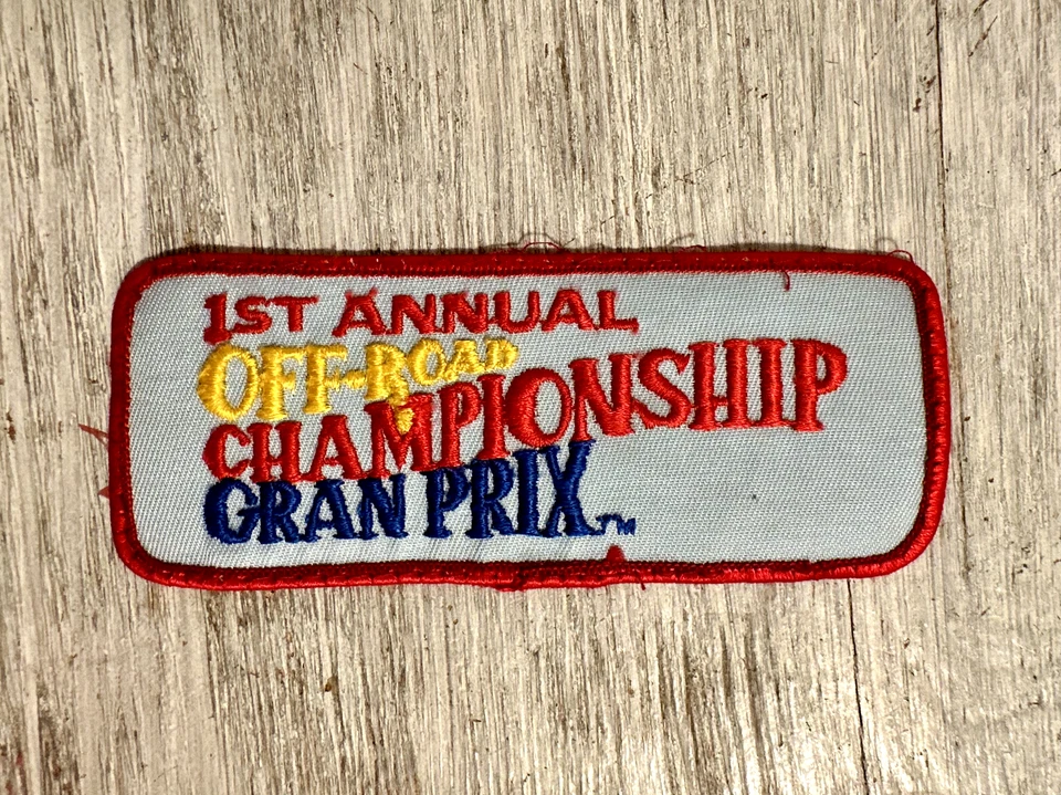 Vintage (1979) 1st Annual Mickey Thompson Off-Road Championship Gran Prix Patch - Image 1 of 1