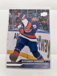 « 2023 - 24  UD SERIES 2    ALEXANDER  ROMANOV     ISLANDERS      366  » - Bild 1 von 2