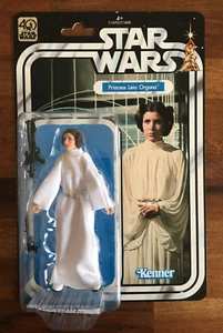Star Wars 40 aniversario - Princesa Leia Organa 6" Figura de acción Kenner como nueva - Imagen 1 de 3
