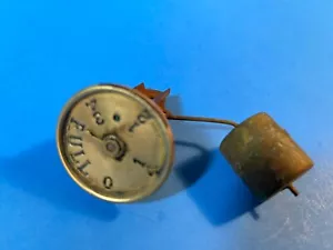 Vintage Perfection 500 Kerosene Oil Heater Burner Brass Fuel Fill Gauge Part - Picture 1 of 12