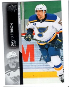 DAVID PERRON 2021-22 UPPER DECK HOCKEY SERIES 1 **FRENCH VARIANT** - Picture 1 of 1