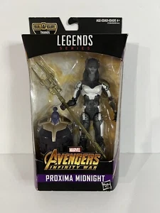 Figura de acción Marvel Legends Series Avengers PROXIMA MIDNIGHT THANOS BAF - Imagen 1 de 6