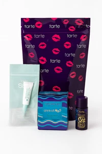 Tarte Skincare Mini Set Drink of H2O Moisturizer .5oz, Cleanser .25oz, Eye Cream - Picture 1 of 4