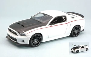Maisto MI31506W FORD MUSTANG STREET RACER 2014 WHITE/BLACK 1:24 Modellino - Foto 1 di 1