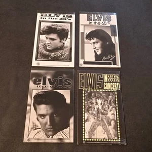 Lot of 4 Elvis Presley Notepads New Sealed Black & White Vintage Art Paper - Picture 1 of 9