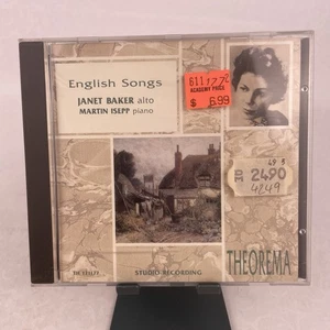 CD Janet Baker & Martin Isepp - Englische Lieder - Theorema Italien - Bild 1 von 4