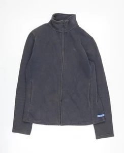 Domyos Boys Black Basic Jacket S Full Zip Autumn Winter - Picture 1 of 12