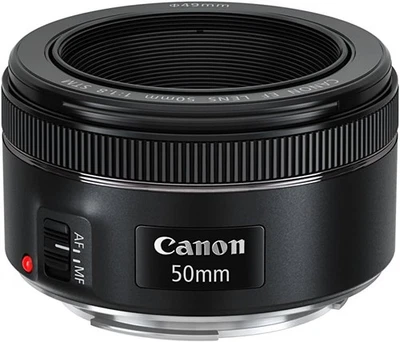 Canon EF 50mm f/1.8 STM Lens-International Model - Image 1 of 4