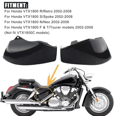 Battery Side Cover For Honda VTX1800R VTX1800S VTX1800N VTX1800 F/T 2002-2008 - Image 1 of 4