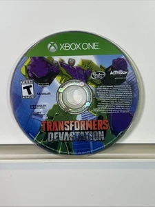 Transformers Devastation (Xbox One, 2015) solo disco - probado - Imagen 1 de 4