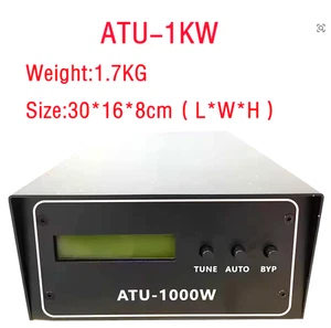 Sintonizador de antena automático ATU-100 actualizado ATU-1000 ATU1000 ATU-1KW 7x7 (ATU-1000W - Imagen 1 de 3