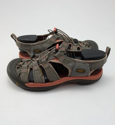 Sandalias impermeables para mujer Keen Newport H2 gris rosa senderismo 010214 talla 10,5 Foto 1 de 4