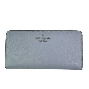 Cartera Kate Spade Dumpling Grande Delgada Doble Plegable Serenity - Imagen 1 de 4