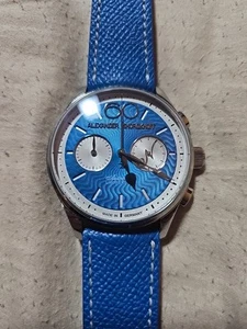 Alexander Shorokhoff Neva Chronograph 43.5mm Blue - Picture 1 of 6