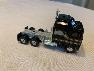 Yatming Kenworth K100 Cabover Semi Negro Plataforma Grande Diecast De Colección Gran Escala Foto 1 de 4